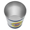 Genuine Chevy Parts Decorative Metal Trash Bin Waste Basket - 11.25" x 10.5"